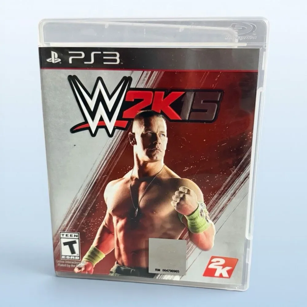 PlayStation 3 (PS3) - WWE 2K15 - Original Owner - VG - Ships Fast